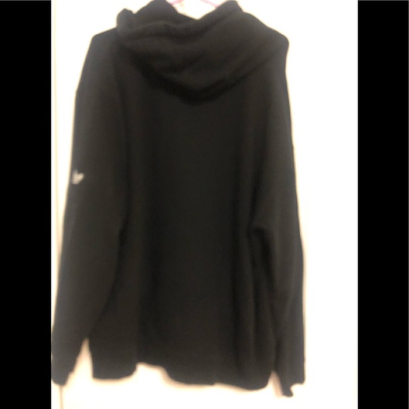 DEAL!!Mens but good for anyone, black Adidas kanga hoodie, large - Picture 4 of 4